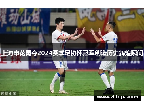 上海申花勇夺2024赛季足协杯冠军创造历史辉煌瞬间